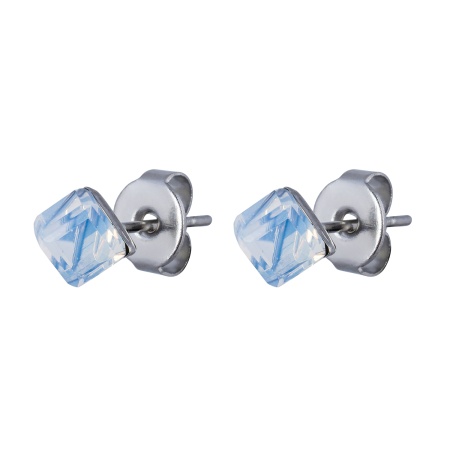 Пусеты Fiore Luna,  White, SWE2127/1 W S